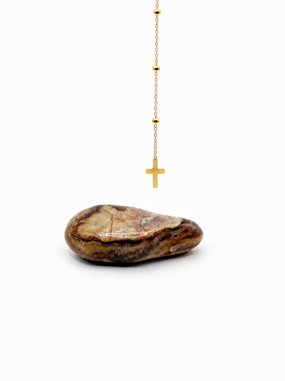 Collier Lucia – Croix Dorées NordicGrace